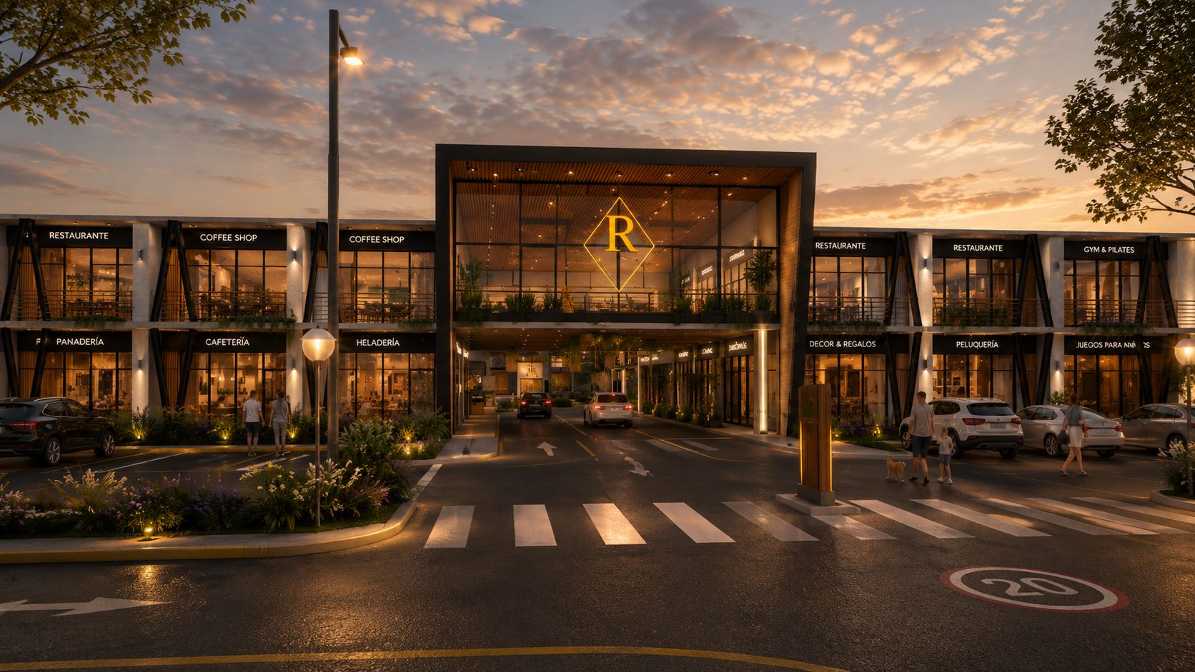 Fachada Río Center
